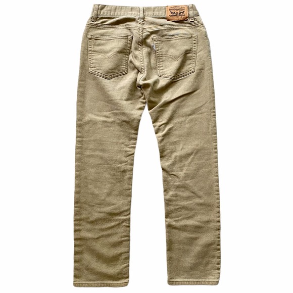 NICE - LEVI'S 511 Knit SOFT Jeans Tan 29x29 - Picture 2 of 4